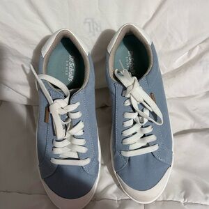 Dr Scholls Size 6.5 Blue Tie